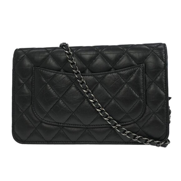 Chanel Calfskin Mademoiselle Lock Icon WOC Wallet on Chain Shoulder Bag 186697 - Picture 7 of 7